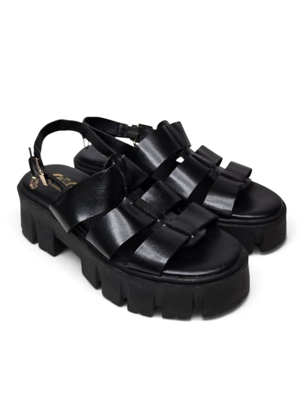 GBG G by Guess Presie Chunky Platform Sandals Womens Goth Open Toe Emo 5.5